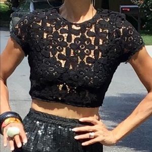 Olivaceous crop top